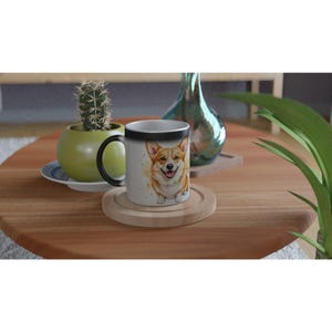 Best Pawrent Ever Corgi | Corgi Magic Mug | Color Changing Coffee Mug | Dog Mom Gift | Corgi Lover Gift | The Corgi Kid Co image 3