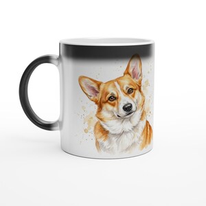 Sock-Thief Goofball Corgi | Corgi Magic Mug | Color Changing Coffee Mug | Dog Mom Gift | Corgi Lover Gift | The Corgi Kid Co image 5