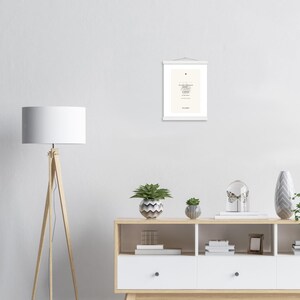 Classic Matte Poster with Hanger 12×16 — ONE image 6
