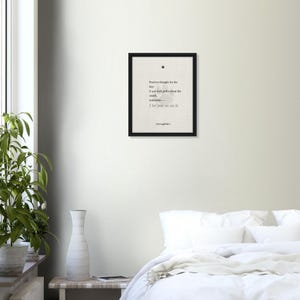 Framed Canvas 16x20 — I Let You Sit on It image 6