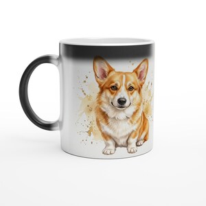 Never-Gonna-Bathe Corgi | Corgi Magic Mug | Color Changing Coffee Mug | Dog Mom Gift | Corgi Lover Gift | The Corgi Kid Co image 5