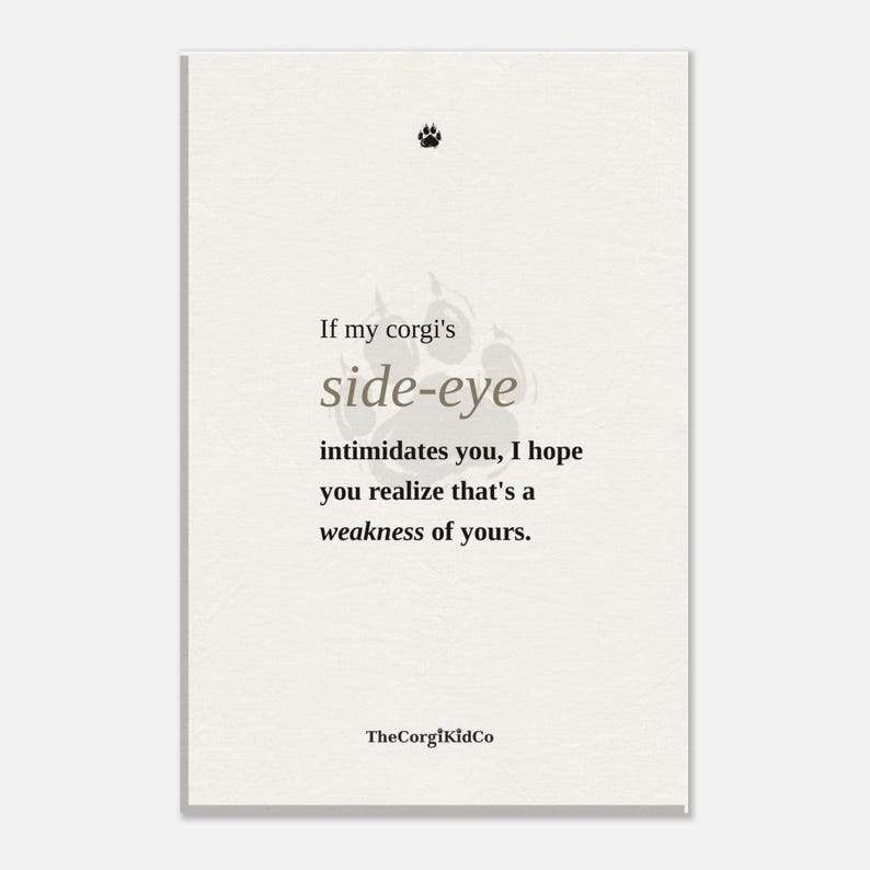 Wrapped Canvas 8×12 — Side-Eye image 5