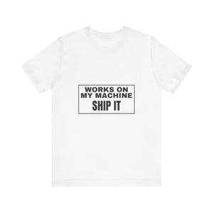 Camiseta divertida para programadores, humor DevOps, regalo para ingenieros de software (Bella+Canvas 3001)