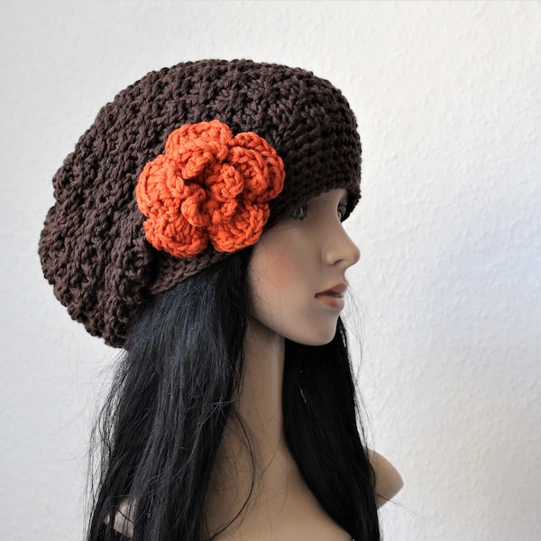 Beanie,Boho,Vintage Style   "Lady in braun "