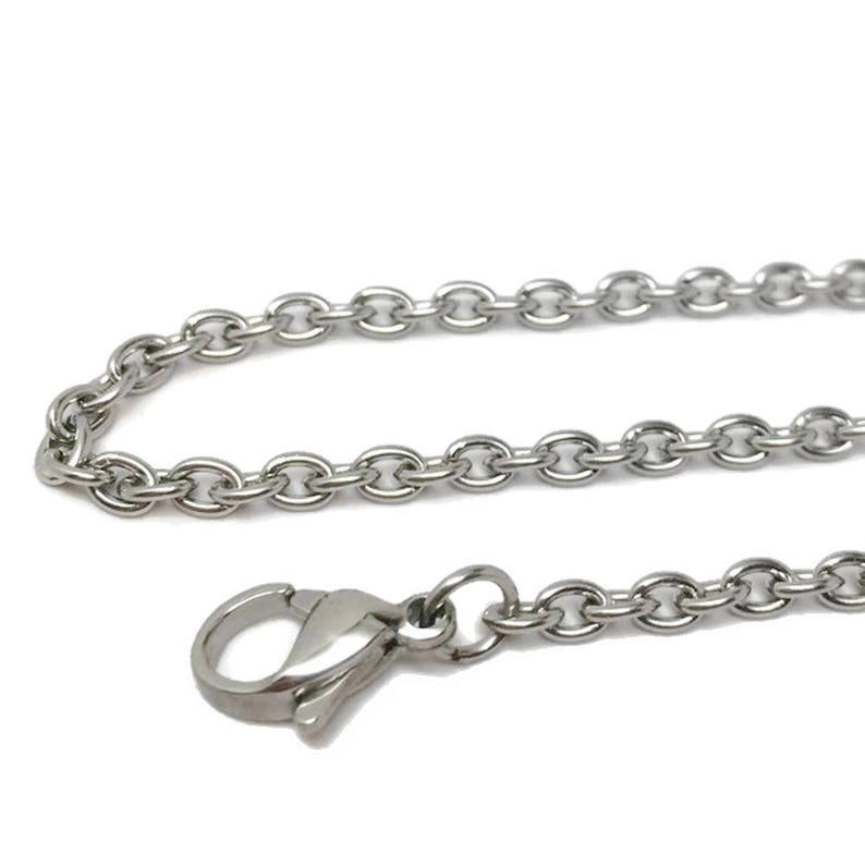 Stainless Steel Necklace Chain 3mm Non Tarnish Jewelry for Etsy