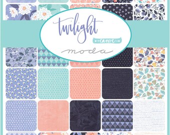 Twilight Charm Pack by One Canoe Two for Moda Fabrics