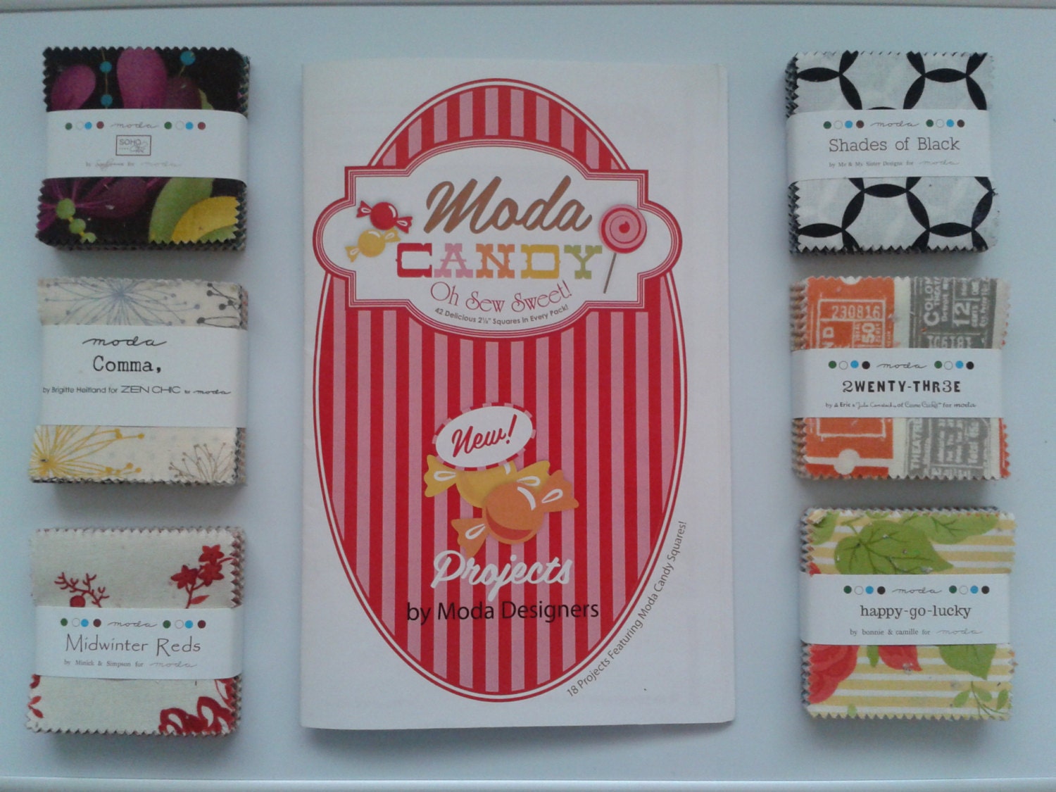 MODA CANDY KIT Oh Sew Sweet Projects Book by Moda Designers Etsy