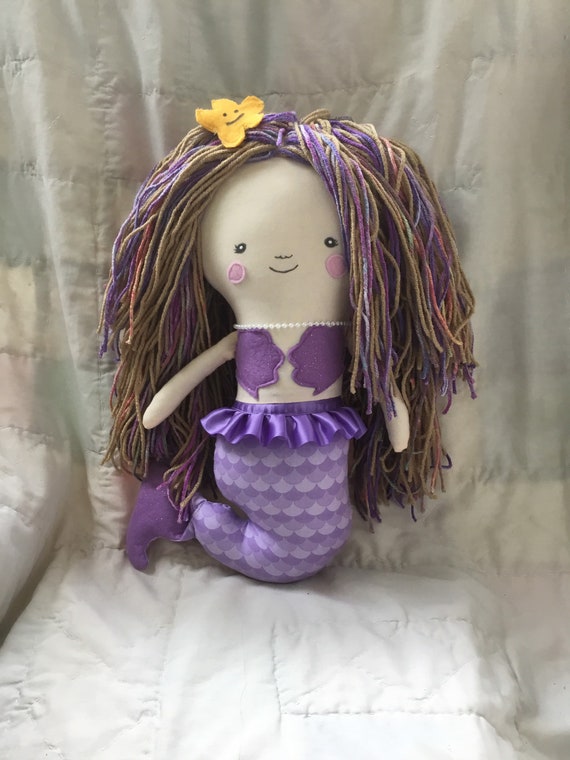 large stuffed mermaid