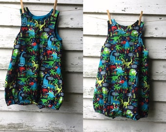 Size 6-9 Month Dinosaur Rompers, Dinosaur Outfit, Toddler Boy Bubble Rompers, Jon Jons, Boy Clothes, Dinosaur Clothes