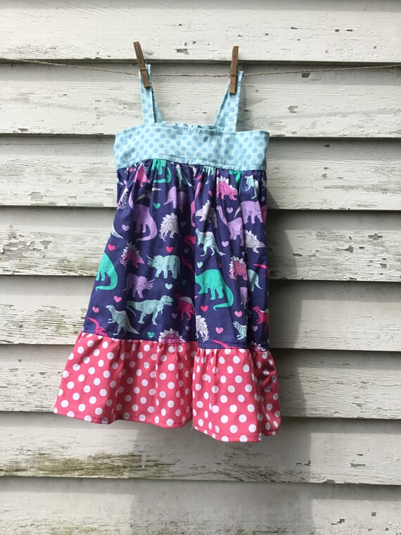 dinosaur dress 4t