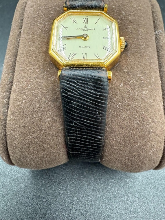 Vintage Christian Bernard Paris Octagonal Quartz Watc… - Gem