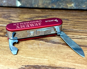 Personalized Multi-Tool w Electric Lighter, Survival Tool, Groomsman, Outdoors, Gifts for him, Father's Day, Christmas, Rechargeable