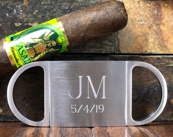 Personalized Cigar Cutter, Guillotine Cutter, Groomsmen Gift, Groomsman, Gifts For Men, Golf Gift, Fathers Day, Christmas, Monogrammed