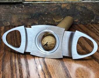 Personalized Cigar Cutter, Groomsmen Gift, Accessories, Gifts for Men, Best Man, Gifts for Him, Fathers Day, Christmas, Groom, Birthday