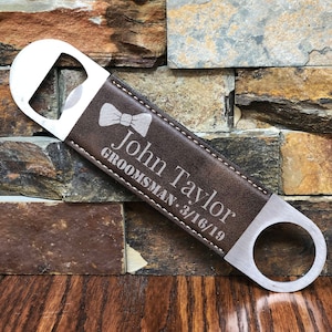 Personalized Bottle Openers, Groomsmen, Best Man, Wedding, Beer, Party Favor, Birthday, Bar ware, Groomsmen, Father&#39;s day, Men&#39;s Gift