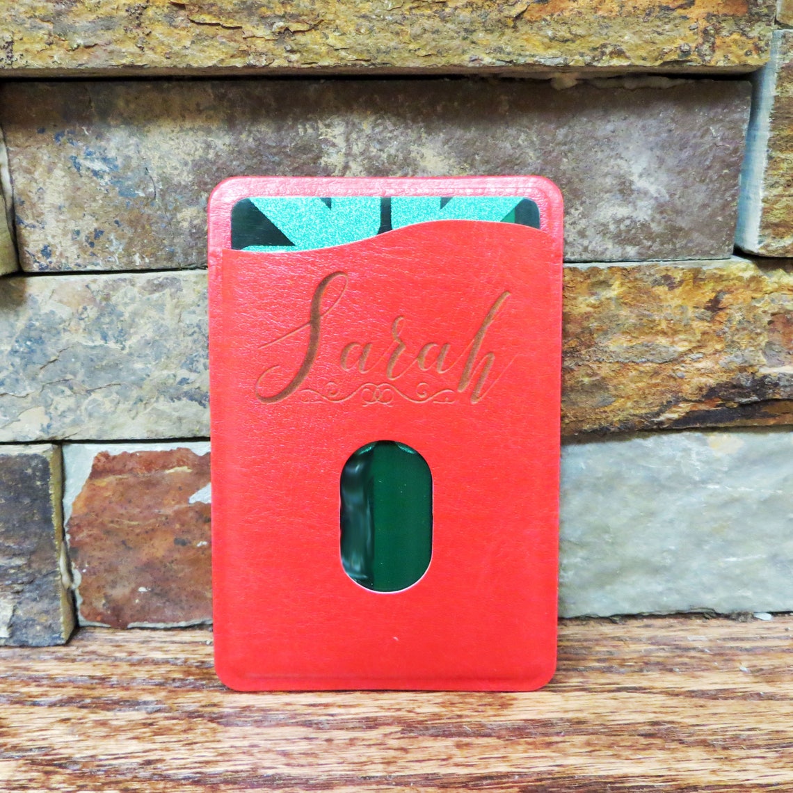 Personalized I Phone Card Holders Smart Phone Monogrammed Etsy