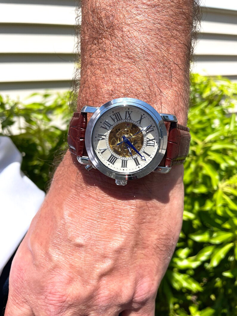 Personalized Wrist Watch With Photo Locket Engraved Etsy