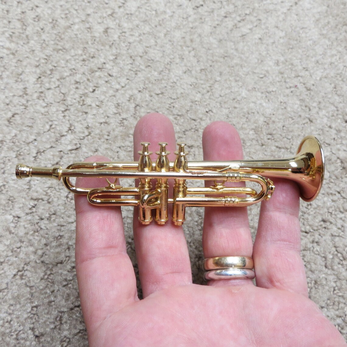 Personalized Miniature Trumpet Music gift Instrument Etsy