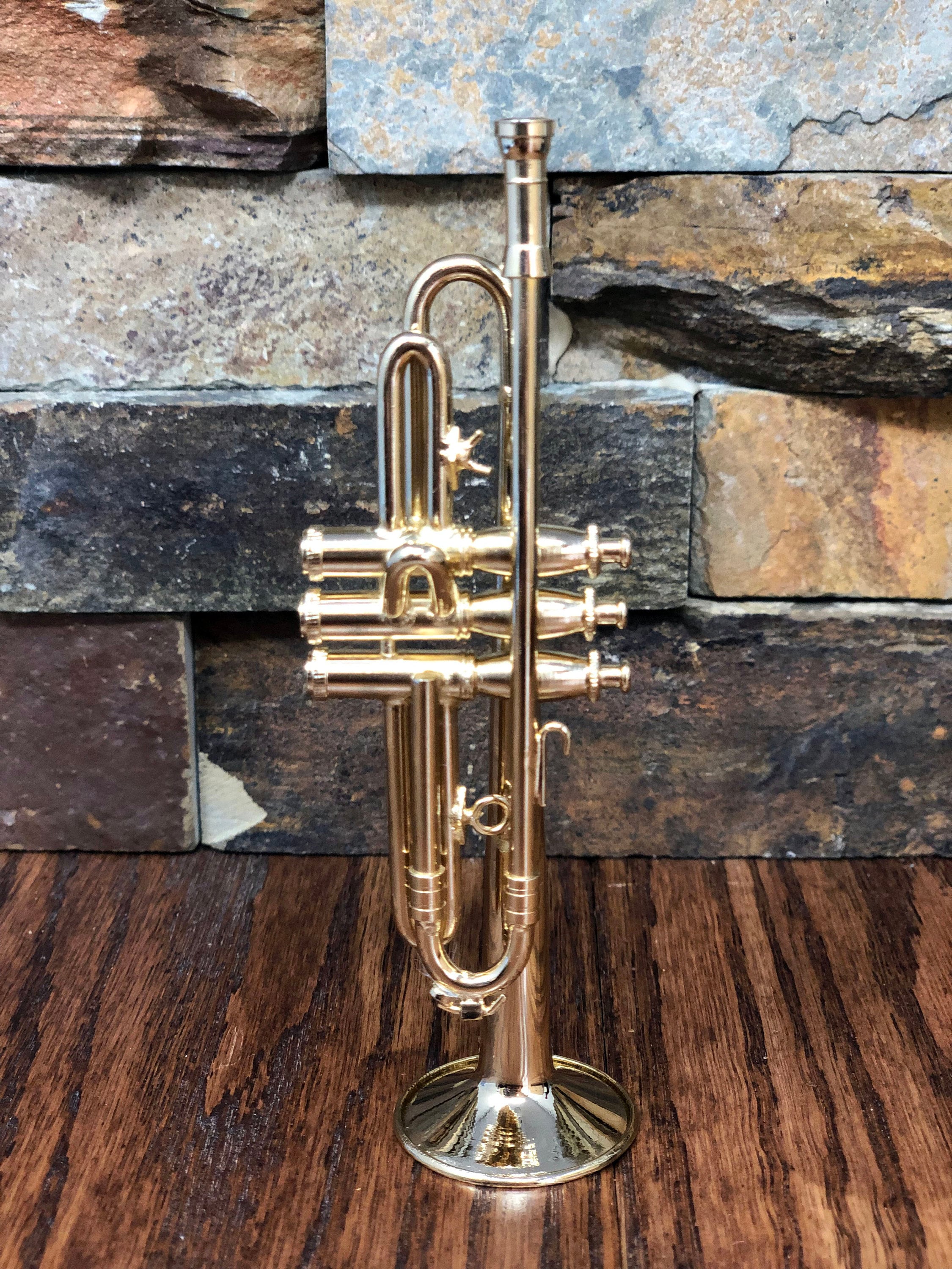 Personalized Miniature Trumpet Music gift Instrument Etsy