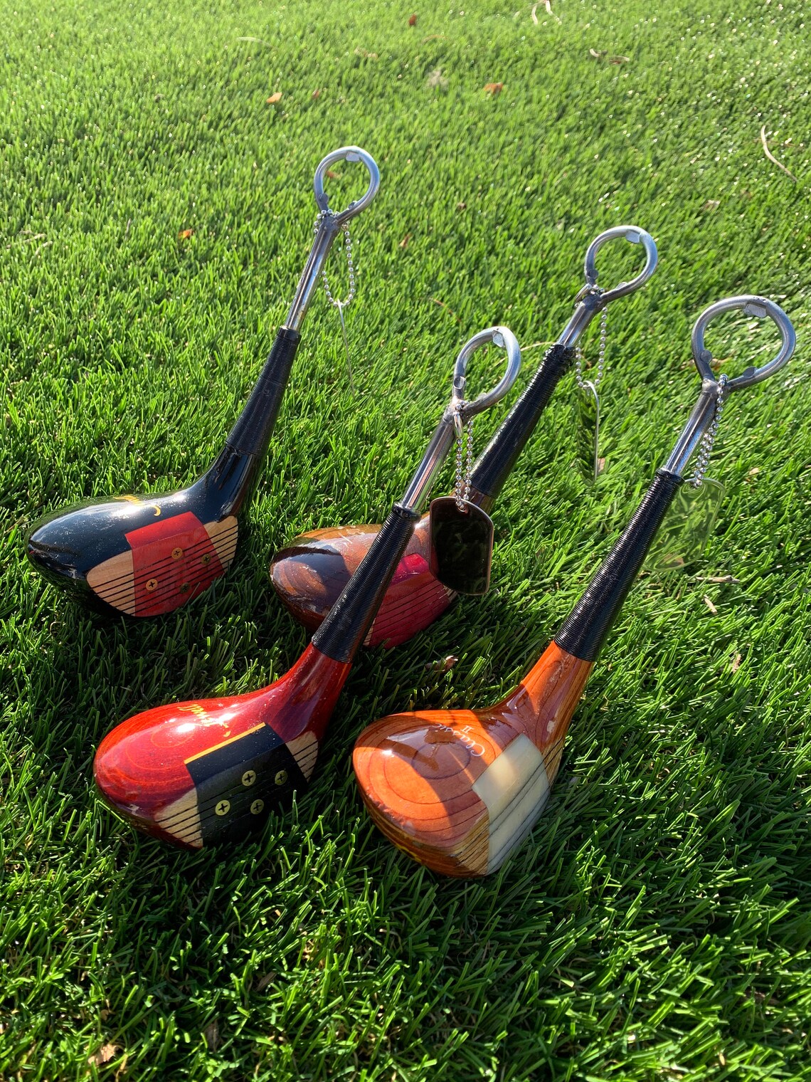 Golf Club Bottle Opener Personalized with Dog Tag Custom Etsy