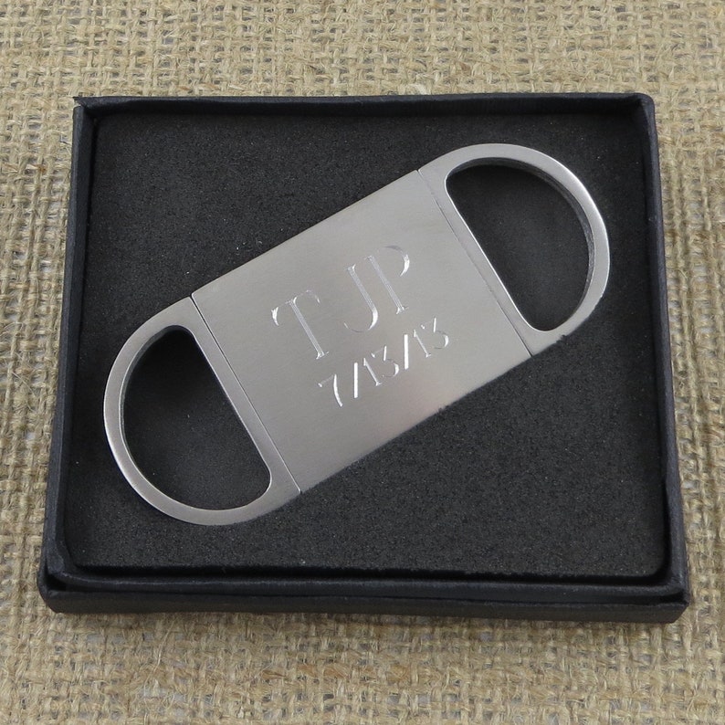 Personalized Cigar Cutter, Guillotine Cutter, Groomsmen Gift, Groomsman, Gifts For Men, Golf Gift, Fathers Day, Christmas, Monogrammed image 6