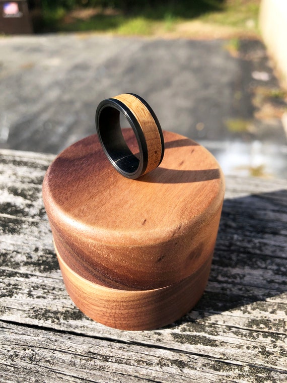 Anillos de madera hombre sales