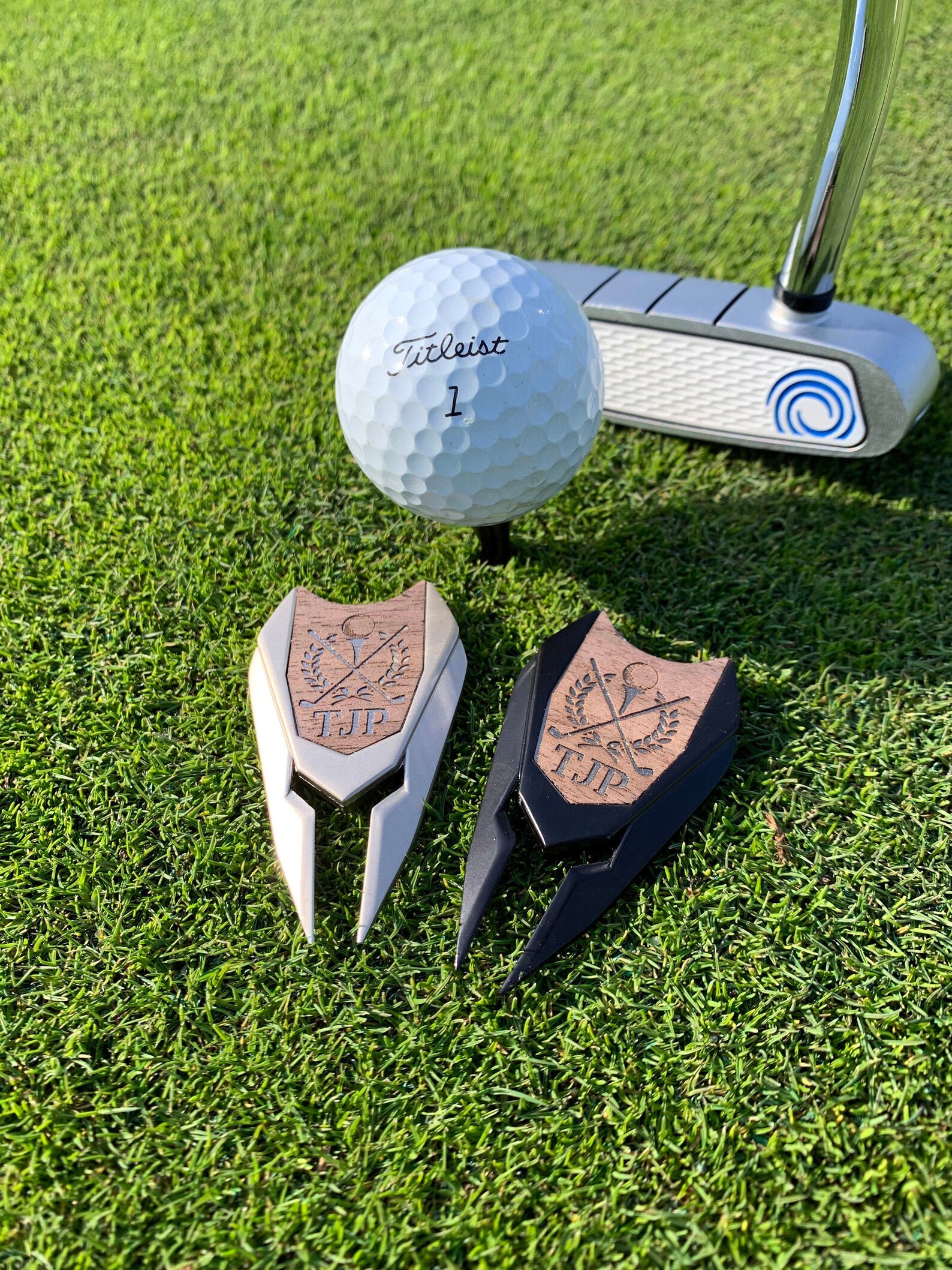 Personalized Golf Divot Repair Tool, Custom Engraved Ball