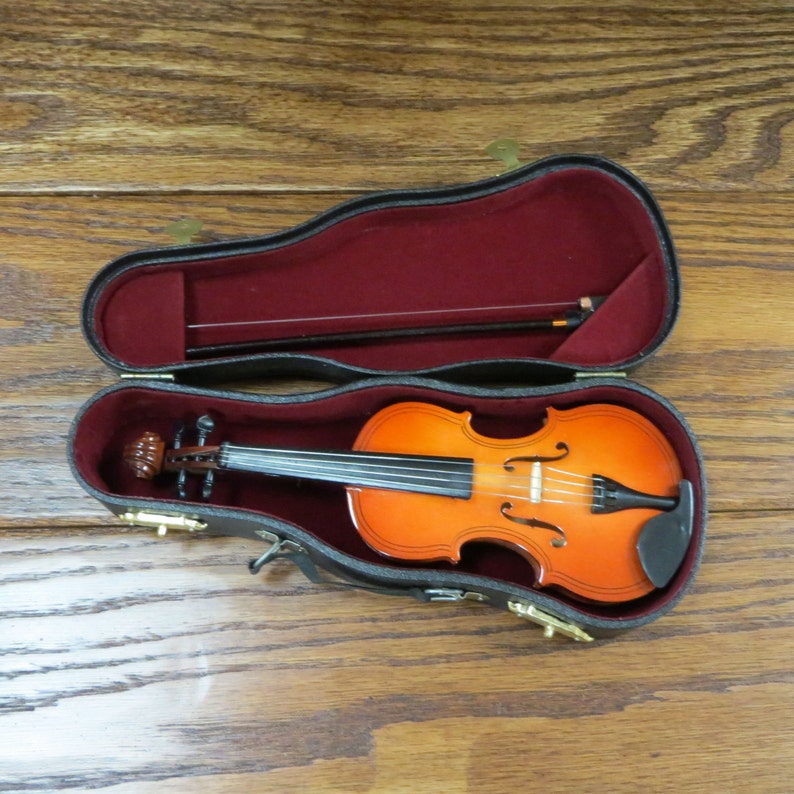 Miniature Personalized Violin Gifts for Musicians 画像 2