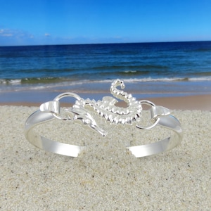Cape Cod converteerbare Sterling zilveren zee paard armband