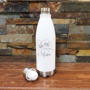 Personalized Water Bottle, Hot and Cold, Sports Bottle, Monogrammed Bottle, Personalized Gifts for Men and Women, Housewares, Bridesmaids image 2