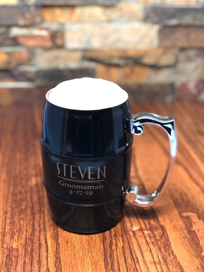 Personalized Stainless Steel Beer Mug, Vacuum Insulated Gifts for Him, Groomsmen, Fathers Day, Christmas, Anniversary, Valentines Day, Men image 8