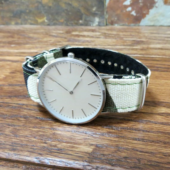 Camo orologio con incisione festa del papà-regali | Etsy Italia