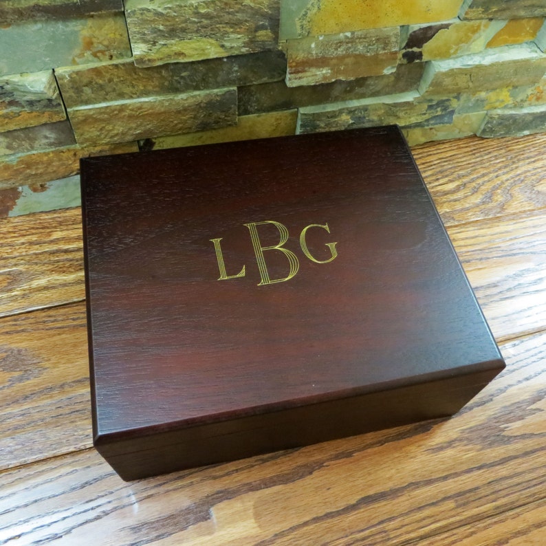 Personalized Cigar Humidor Cedar Cigar Box Mens Gift Etsy