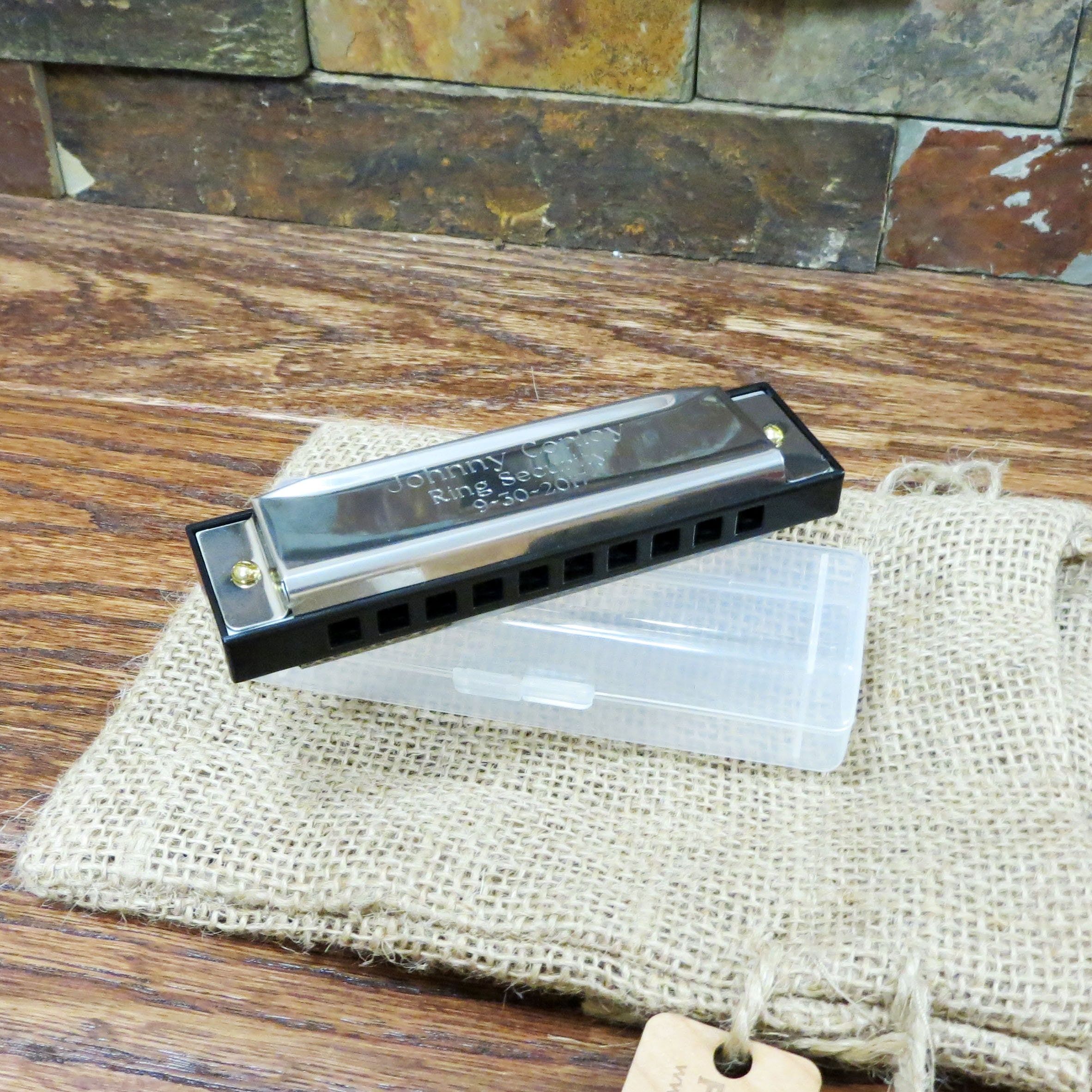 Harmonica Personalized Stainless Steel, Groomsmen, Kids Gifts, Ring bearer, Gifts for Men, Ring Security,  Officiant, Birthday, Christmas