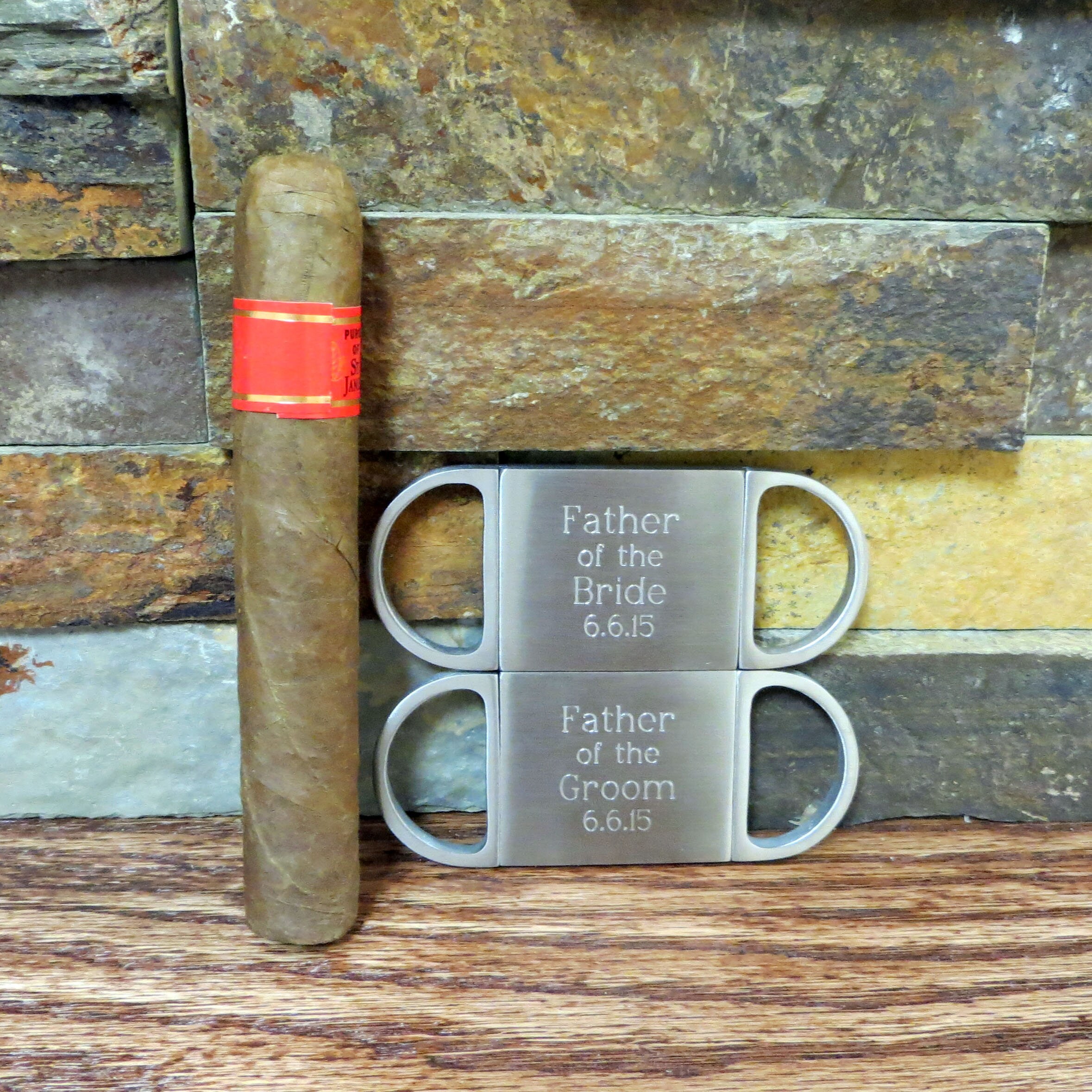 Personalized Groomsmen Gift Cigar Cutter Butane Lighter Etsy