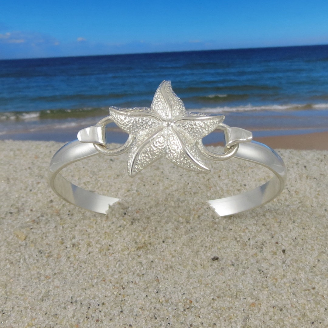 Cape Cod Convertible Sterling Silver Starfish Bracelet Etsy