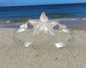 Cape Cod Convertible Sterling Silver Starfish Bracelet