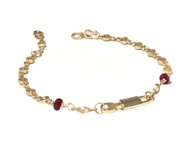 Gold chain bracelet Lock bracelet Gold lock bracelet Lock and key bracelet Dainty lock bracelet Dainty gold bracelet