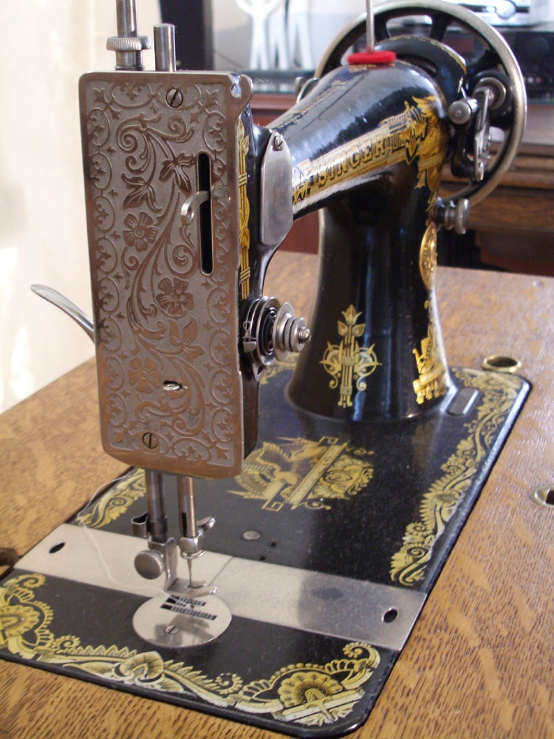 Singer Treadle Sewing Machine Sphinx 1923 Etsy