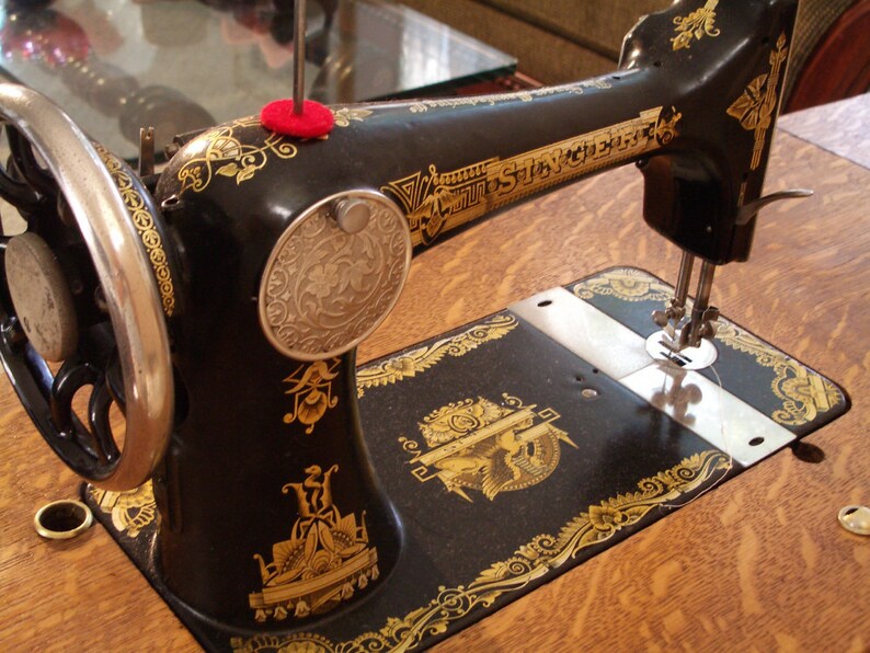 Singer Treadle Sewing Machine Sphinx 1923 Etsy