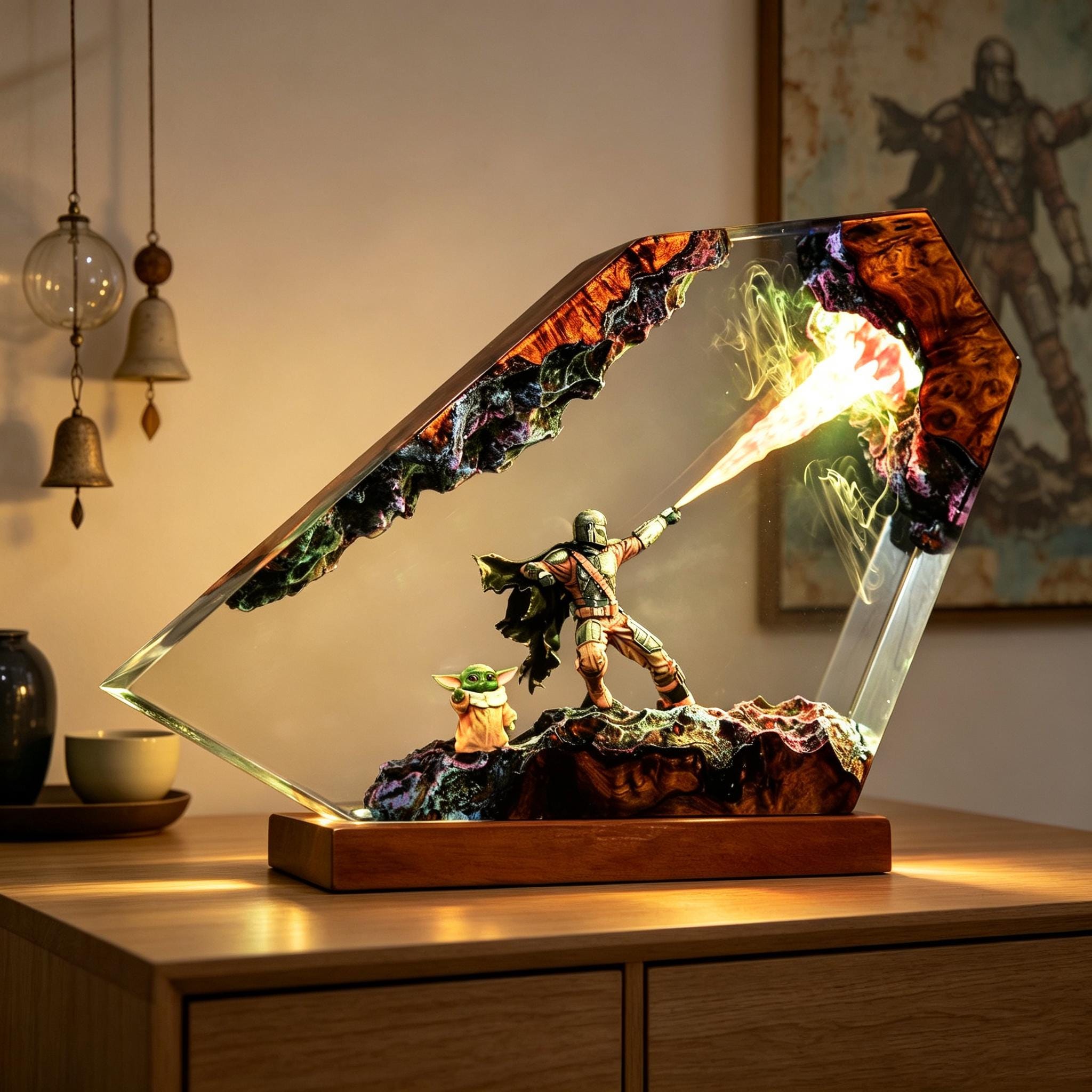 Starwars Epoxy Resin Lamps - Etsy