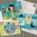 16 Around the World Postcards PDF, Children Around the World, Wee are the World Postcards, Geography Education, Educational Postcards