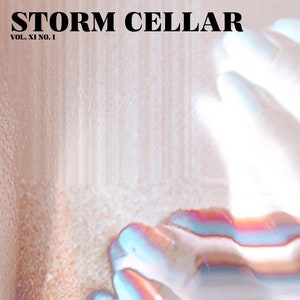 Cover of Storm Cellar volume 11 number 1, with detail of "Examination" by Favour Adetona.