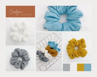 Sweater Knit Scrunchies