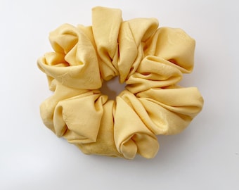 Large Sized Yellow Scrunchy.