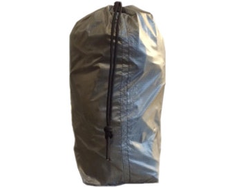 Grey Water Resistant Ultralight Stuff Bag / Stuff Sack
