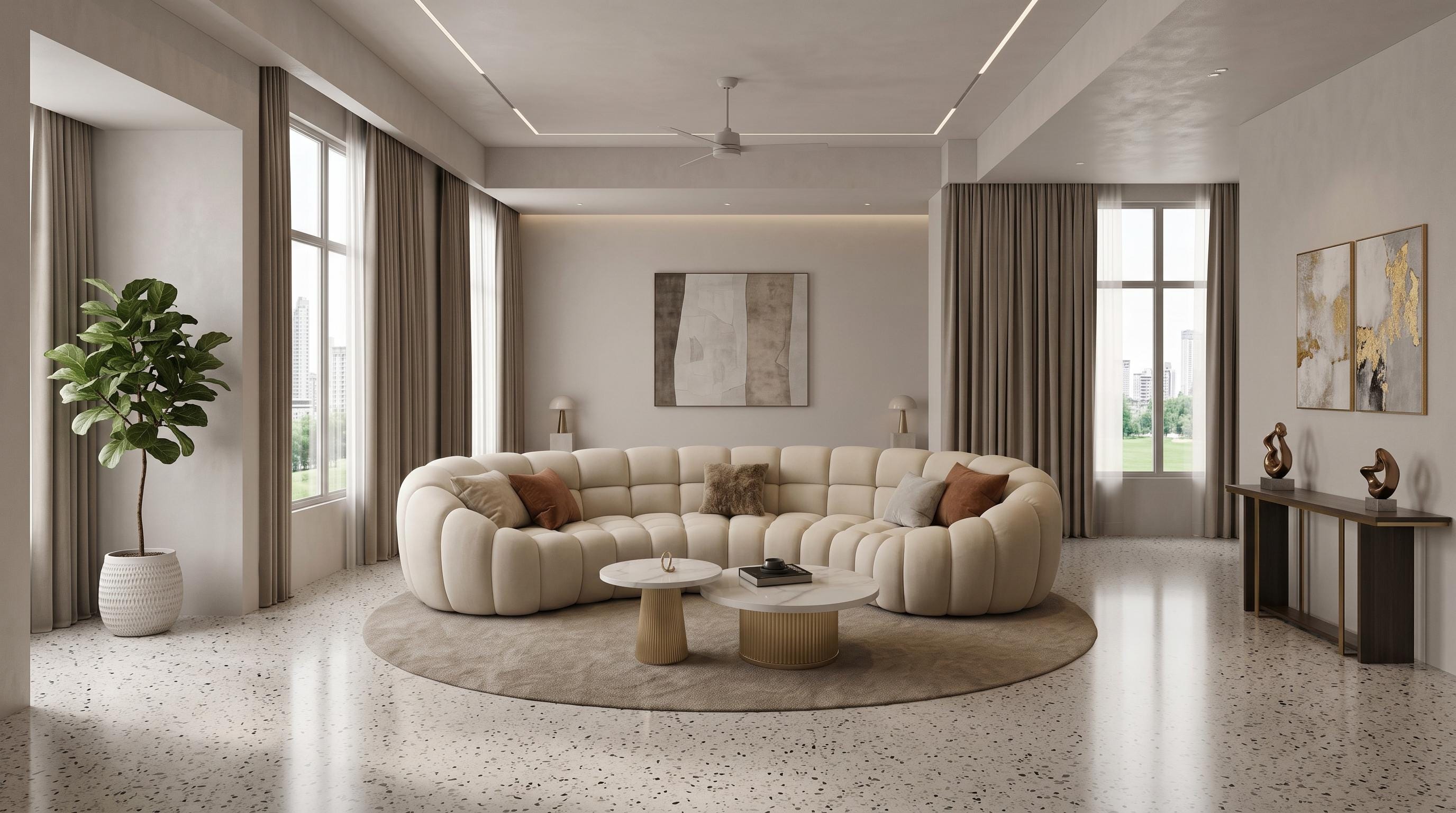 Curved sofa - Etsy 日本