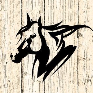 HORSE Metal Sign Decor, Barn or Farm Art, Ranch