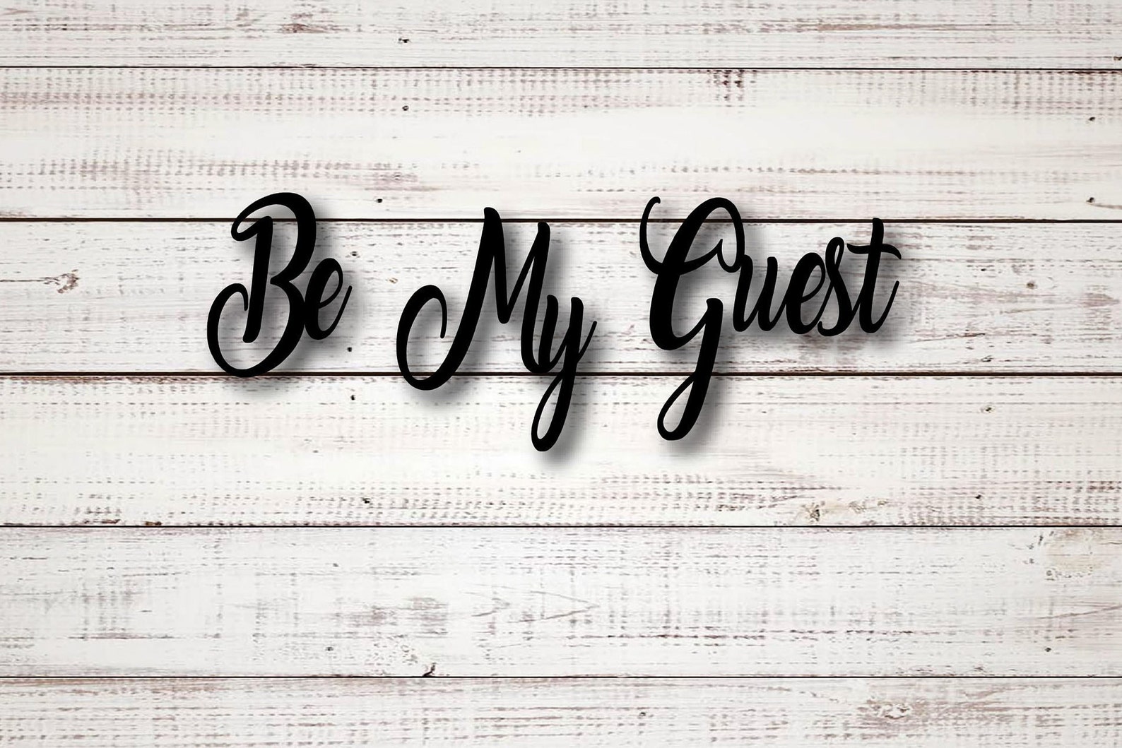 Be My Guest sign art Family Sayings Custom Family saying | Etsy