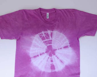 Tie dye, shibori, organic cotton, t-shirt